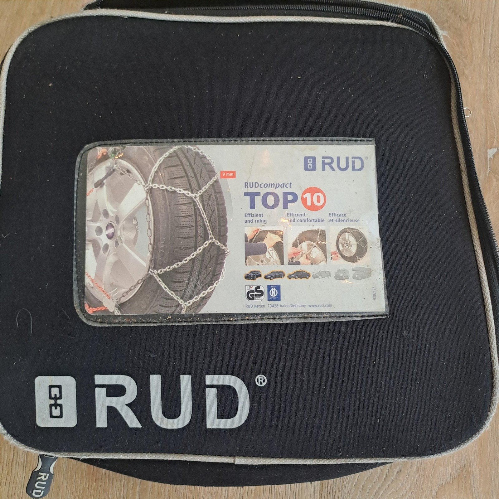 RUDcompact TOP 10 sneeuwkettingen - Maat 40, Auto diversen, Sneeuwkettingen, Ophalen of Verzenden, Zo goed als nieuw