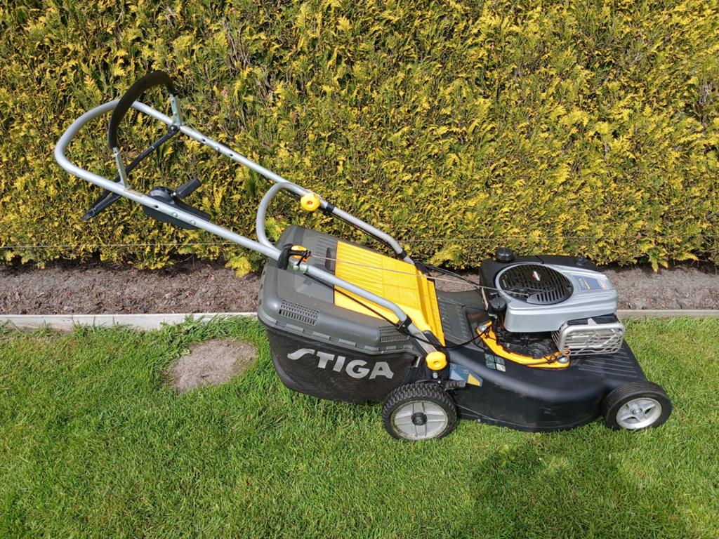 Stiga combi grasmaaier, Ophalen, Cirkelmaaier, Gebruikt, Stiga