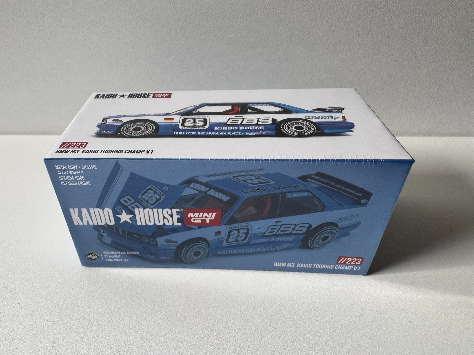 Kaido House Mini GT BMW M3 Kaido Touring Champ V1, Hobby en Vrije tijd, Ophalen of Verzenden, Nieuw, Overige typen