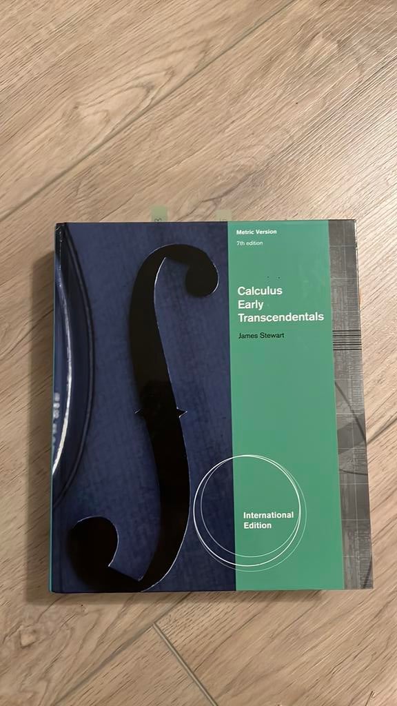 Calculus early transcendentals 7th, Boeken, Ophalen of Verzenden, Beta, Zo goed als nieuw, WO