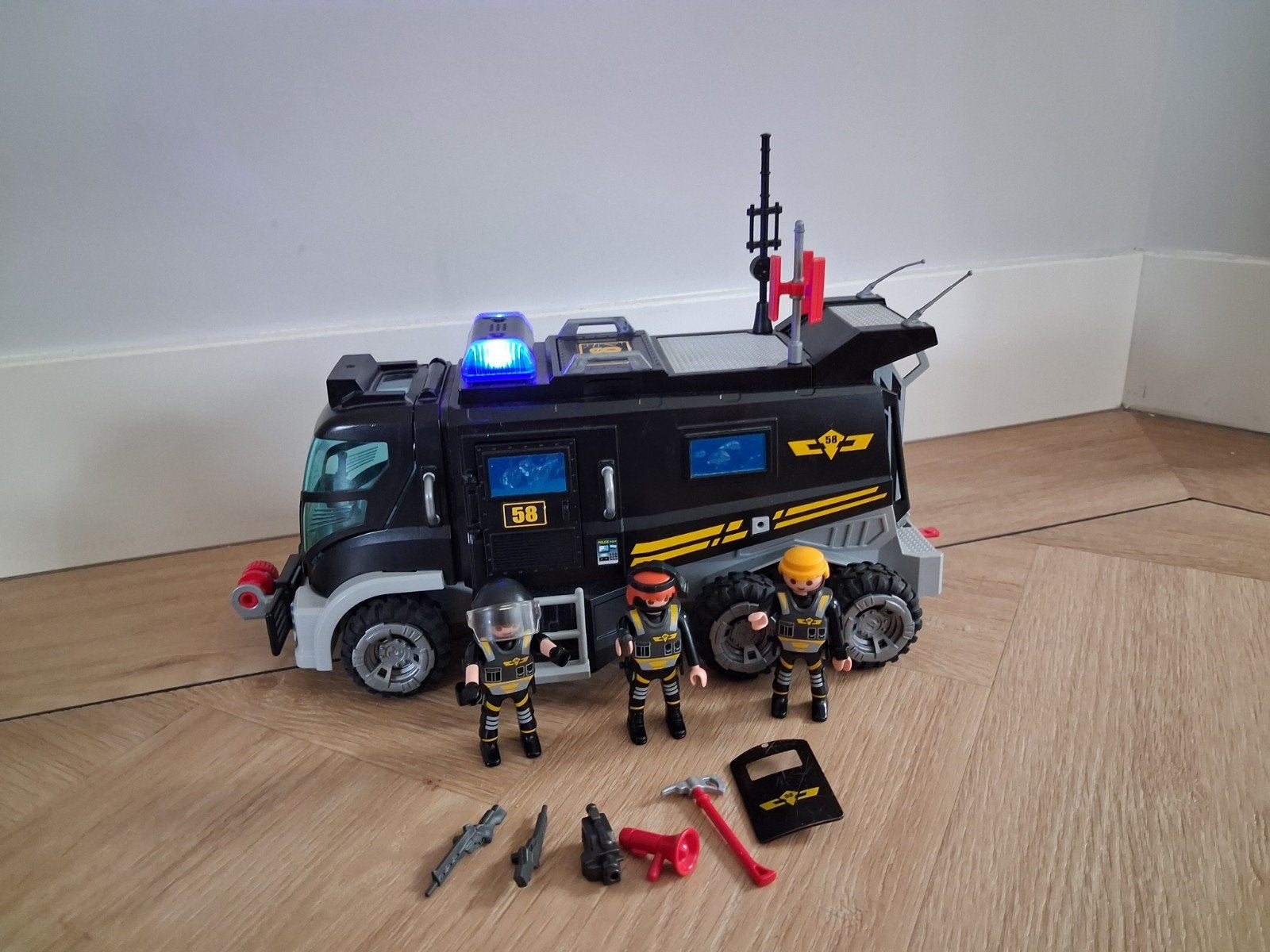 Playmobil Politie SWAT Truck met Figuren en Accessoires, Ophalen, Zo goed als nieuw