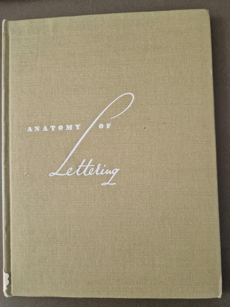 Anatomy of Lettering, Ophalen of Verzenden, Zo goed als nieuw, Overige onderwerpen, Russell Laker