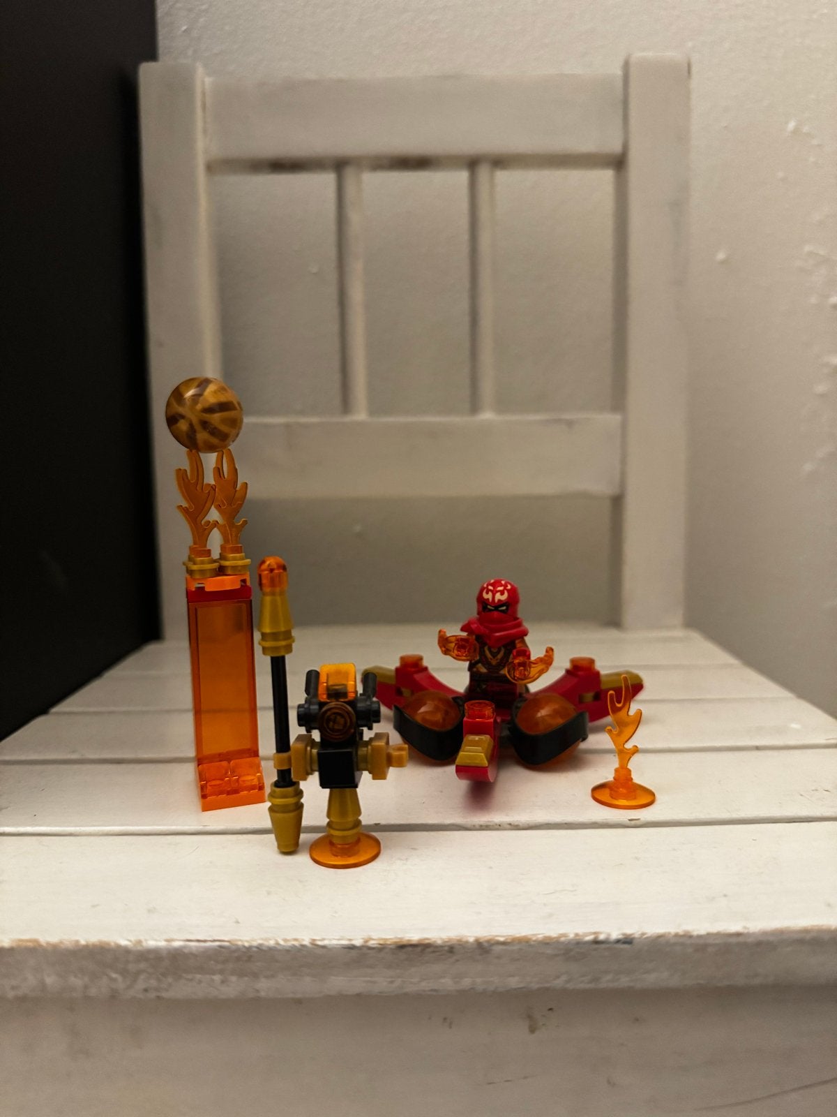 LEGO Ninjago Kai's Spinjitzu training set, Ophalen of Verzenden, Gebruikt, Overige merken