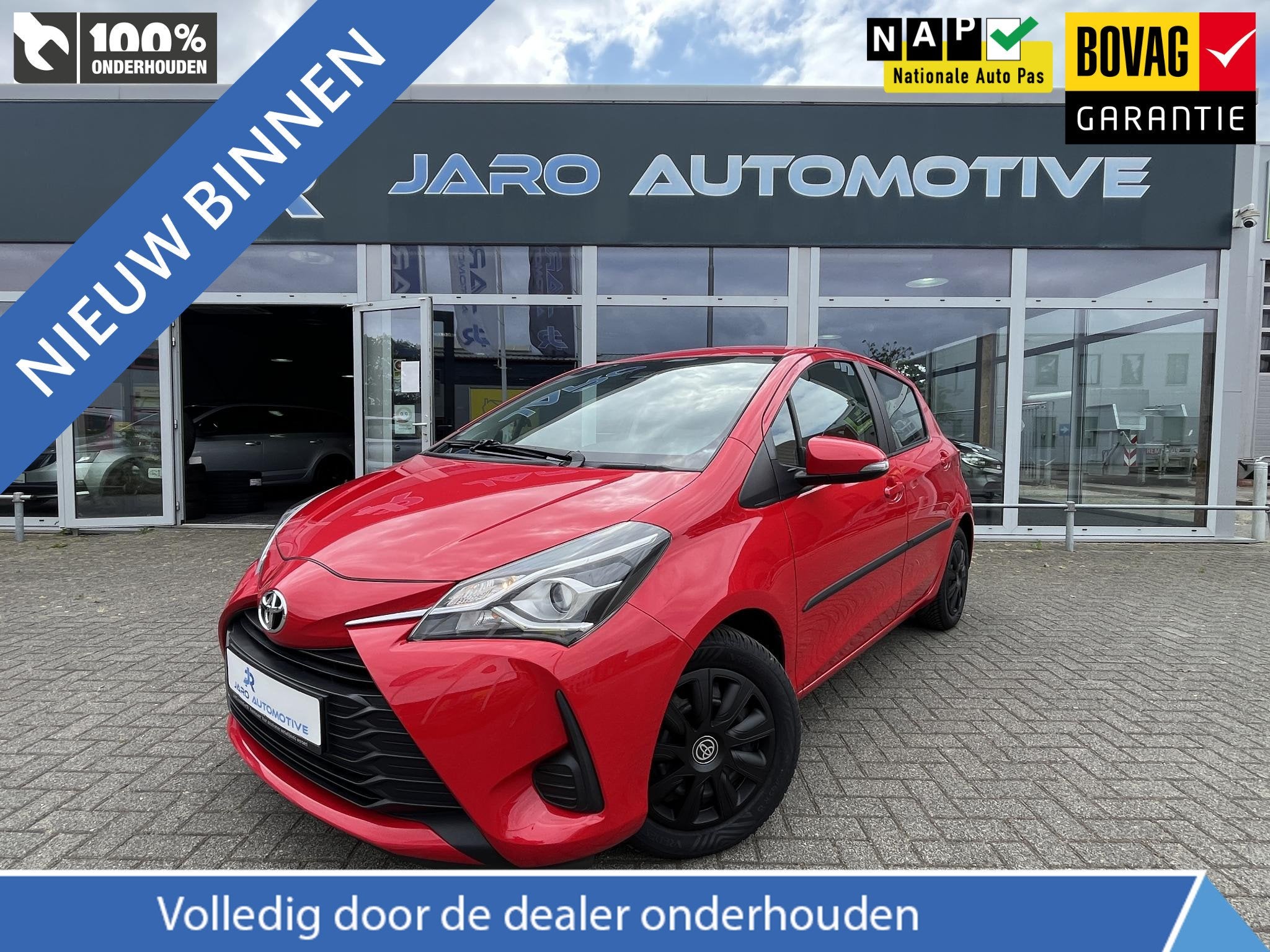 Toyota Yaris 1.0 VVT-i Energy | Navigatie | Camera | Lane as, Auto's, Toyota, Stof, Euro 6, Origineel Nederlands, Bedrijf