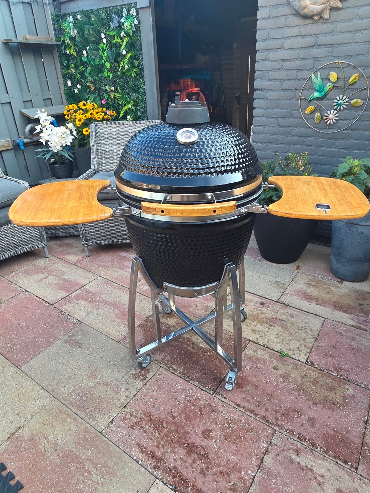 Patton Kamado Grill 23 inch, Ophalen, Gebruikt, Patton