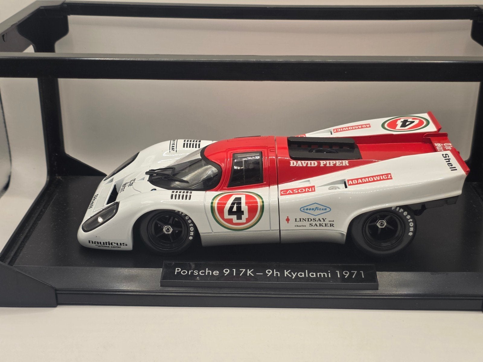 porche 917k 9h kyalami 1971, Hobby en Vrije tijd, Modelauto's | 1:18, Ophalen of Verzenden, Zo goed als nieuw, Norev