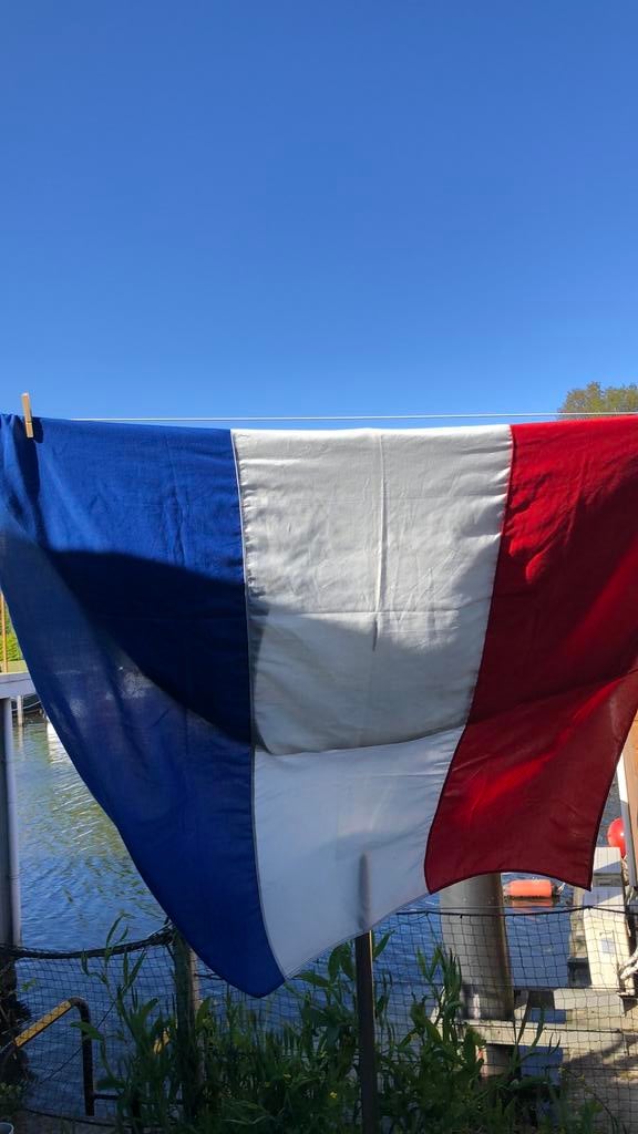 Vlag 145 breedx285 lang, Ophalen of Verzenden, Zo goed als nieuw