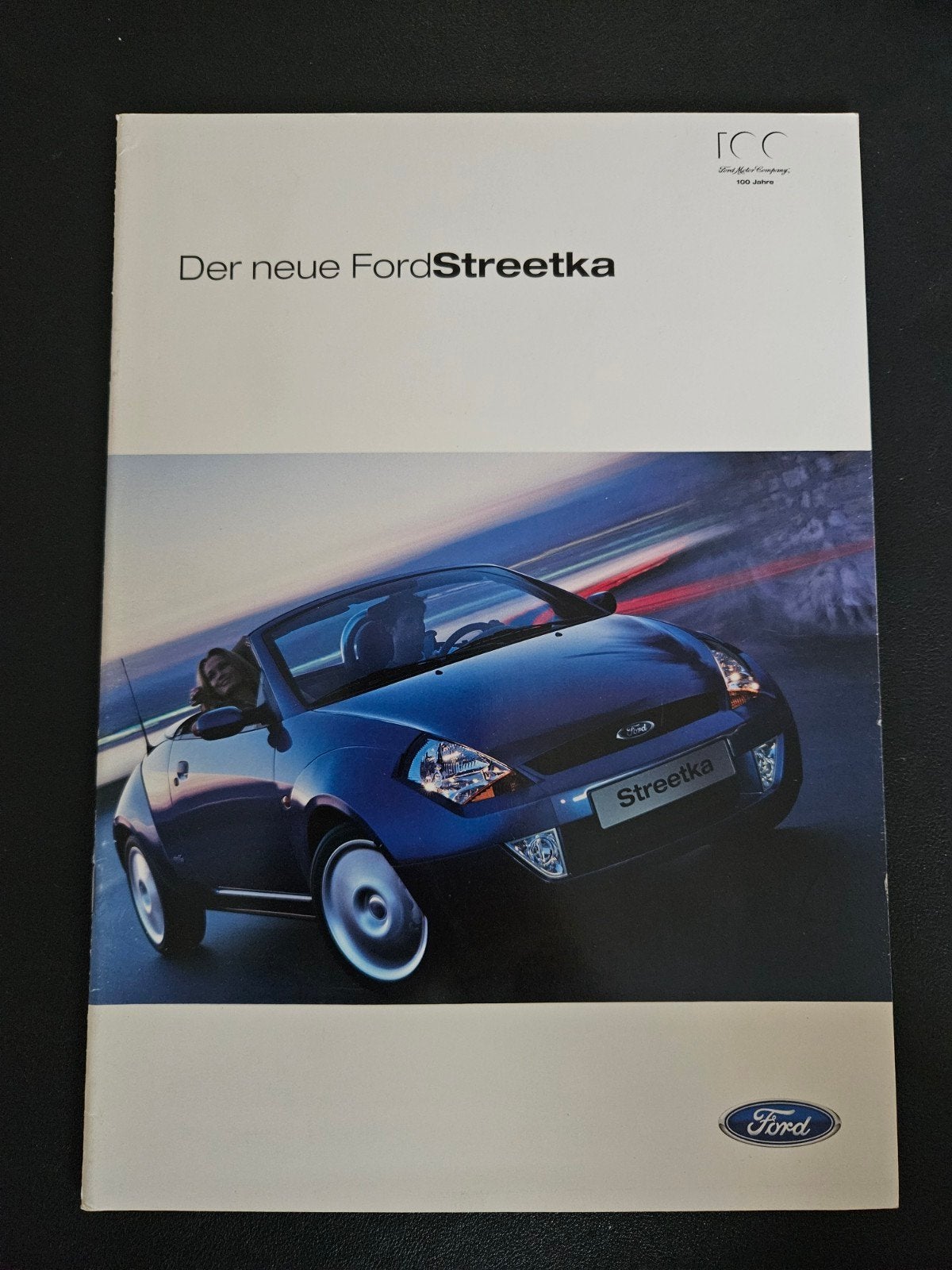 Brochure Ford Streetka 2003, Verzenden, Zo goed als nieuw, Ford