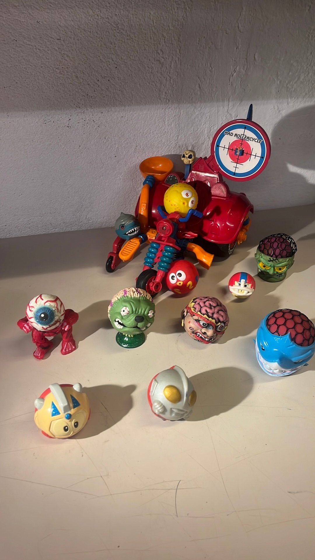 Madballs collection vintage popping Heads Toys 80’s, Ophalen of Verzenden, Gebruikt