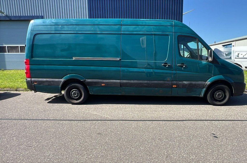 Volkswagen Crafter 2.5 TDI 2008, Auto's, 13 km/l, Euro 5, Zwart, Bedrijf