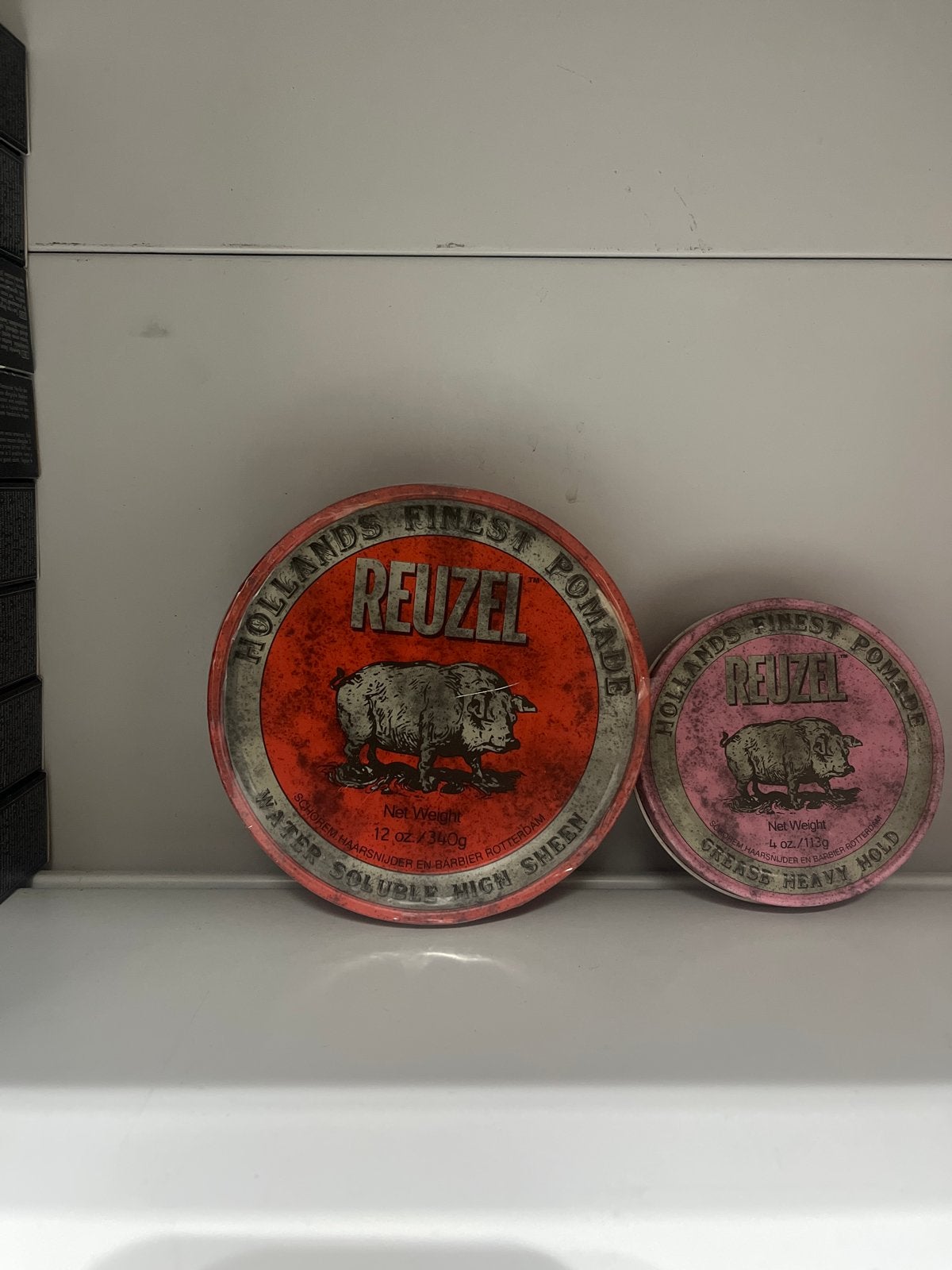 Reuzel Pomade - Water Soluble High Sheen & Grease Heavy Hold, Sieraden, Tassen en Uiterlijk, Uiterlijk | Haarverzorging, Ophalen of Verzenden