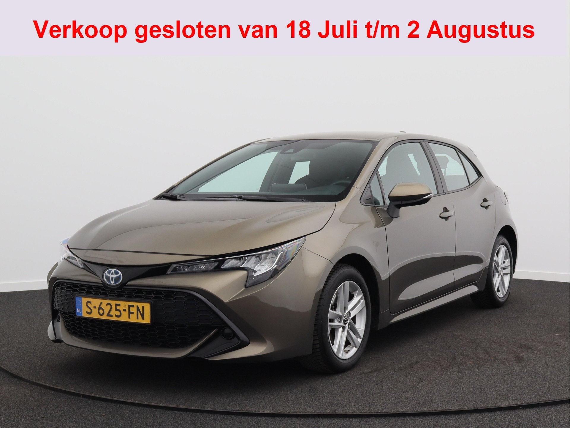 Toyota Corolla 1.8 Hybrid Active/ lage km/ zeer mooi!, Gebruikt, 4 cilinders, Corolla, Origineel Nederlands