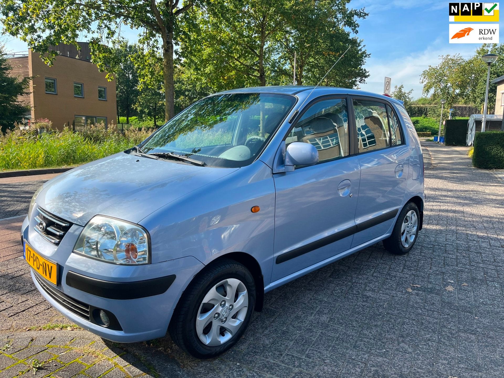 Hyundai Atos 1.1i Dynamic Prime AUTOMAAT, Auto's, 15 km/l, Gebruikt, 31 €/maand, 4 cilinders