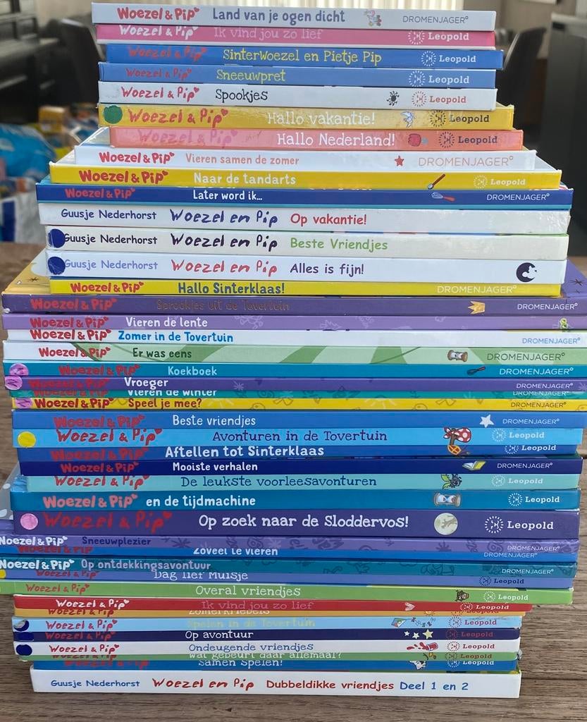 Voorleesboeken Woezel en Pip, zgan, losse verkoop, Boeken, Ophalen of Verzenden, Zo goed als nieuw, 3 tot 4 jaar