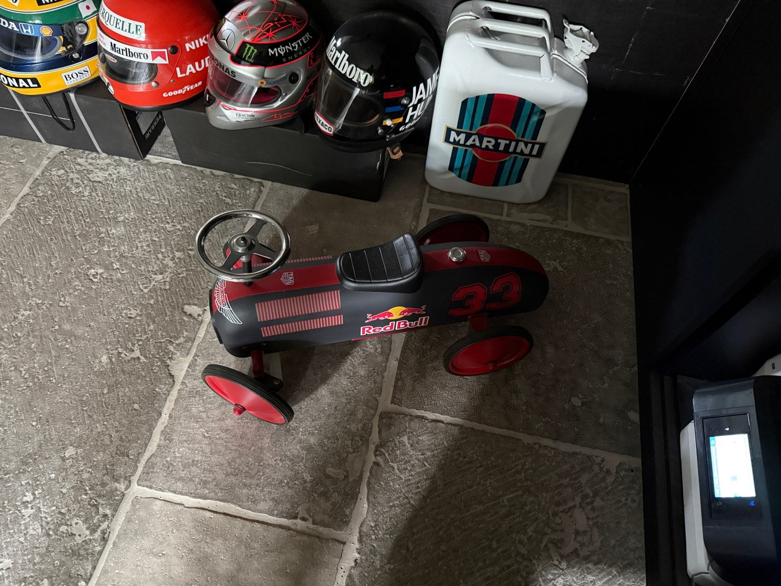Red Bull Racing Loopauto - Vintage Stijl, Ophalen of Verzenden, Zo goed als nieuw