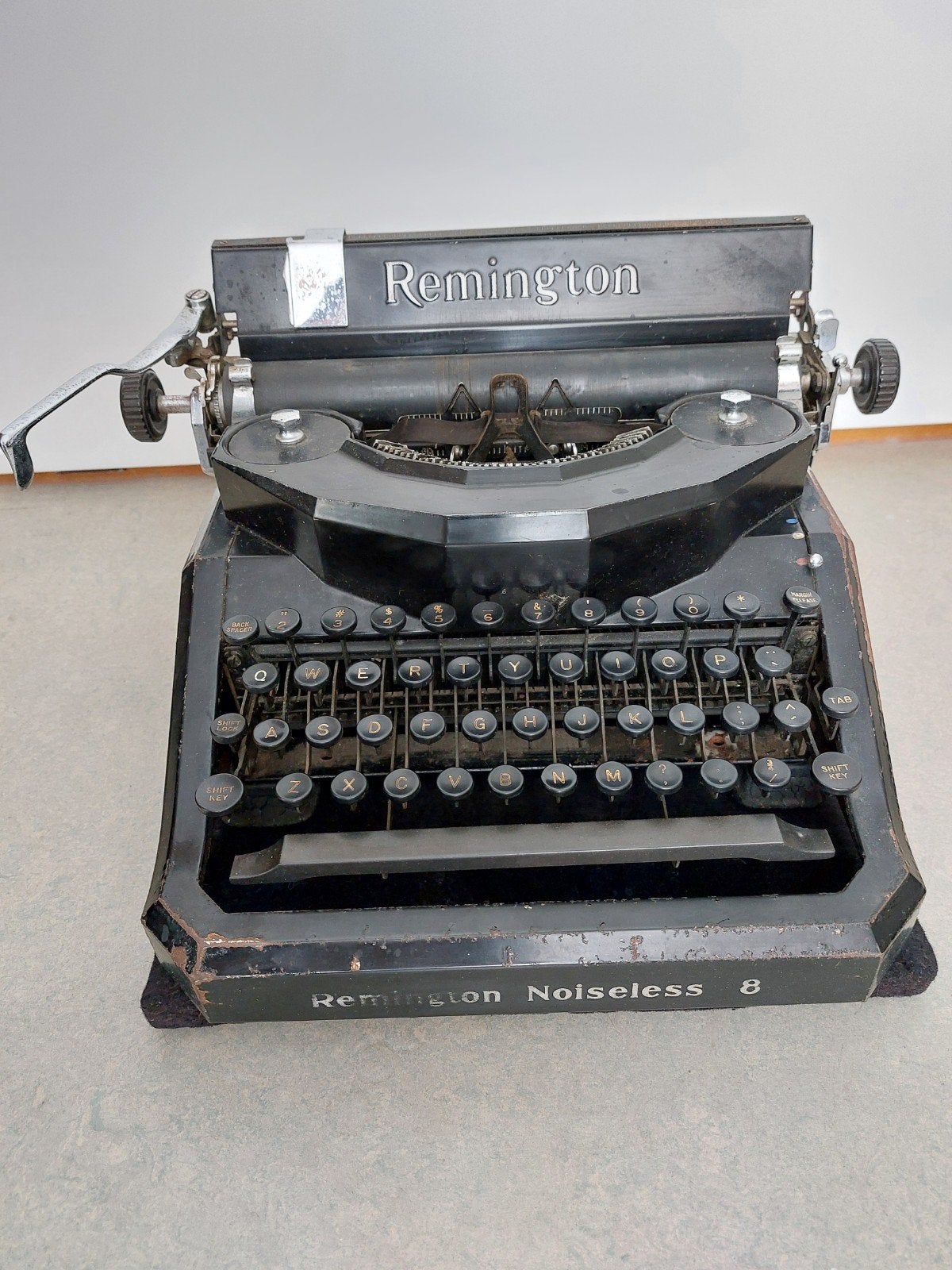 Remington Noiseless 8, Diversen, Typemachines, Ophalen