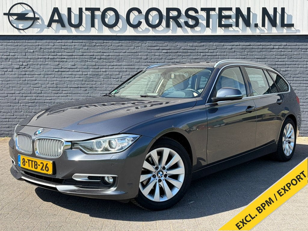 BMW 3 Serie Touring 316i Automaat Leder+Verwarmd Sportstoele, Auto's, BMW, Automaat, Automatische klimaatregeling, 4 cilinders