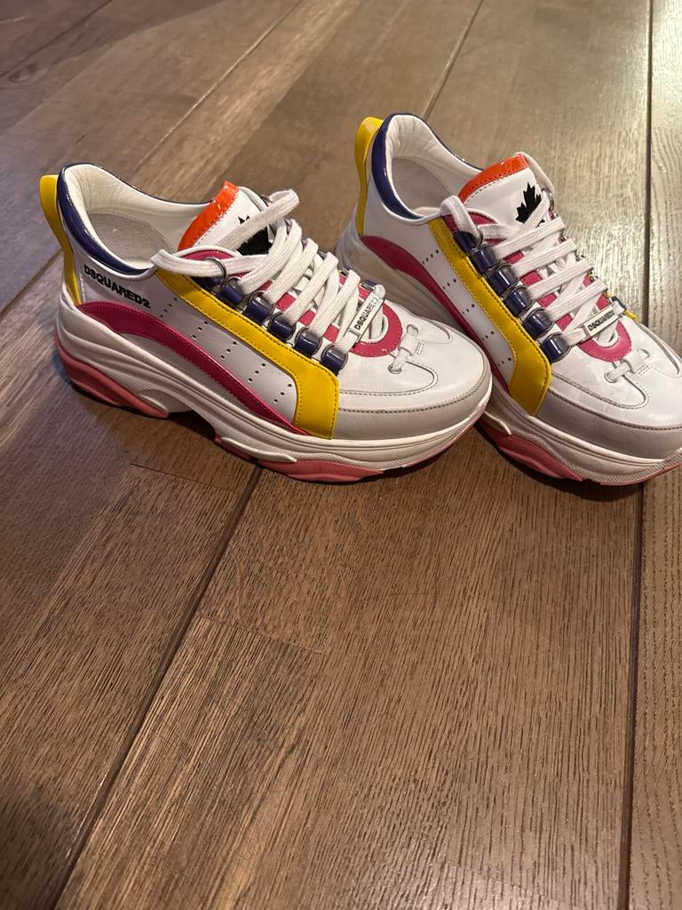 Dsquared2 Legend Sneakers - Maat 37, Kleding | Dames, Schoenen, Overige kleuren, Ophalen of Verzenden, Sneakers of Gympen, Zo goed als nieuw