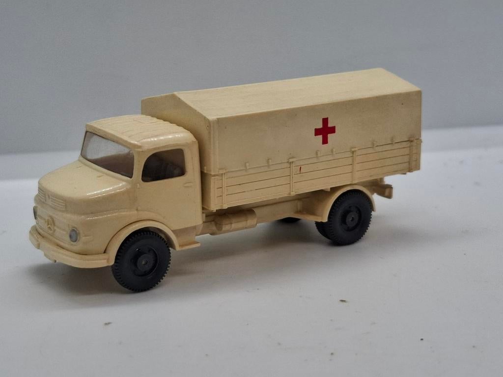 Wiking leger ambulance in ho, Ophalen of Verzenden, Zo goed als nieuw, Auto, Wiking