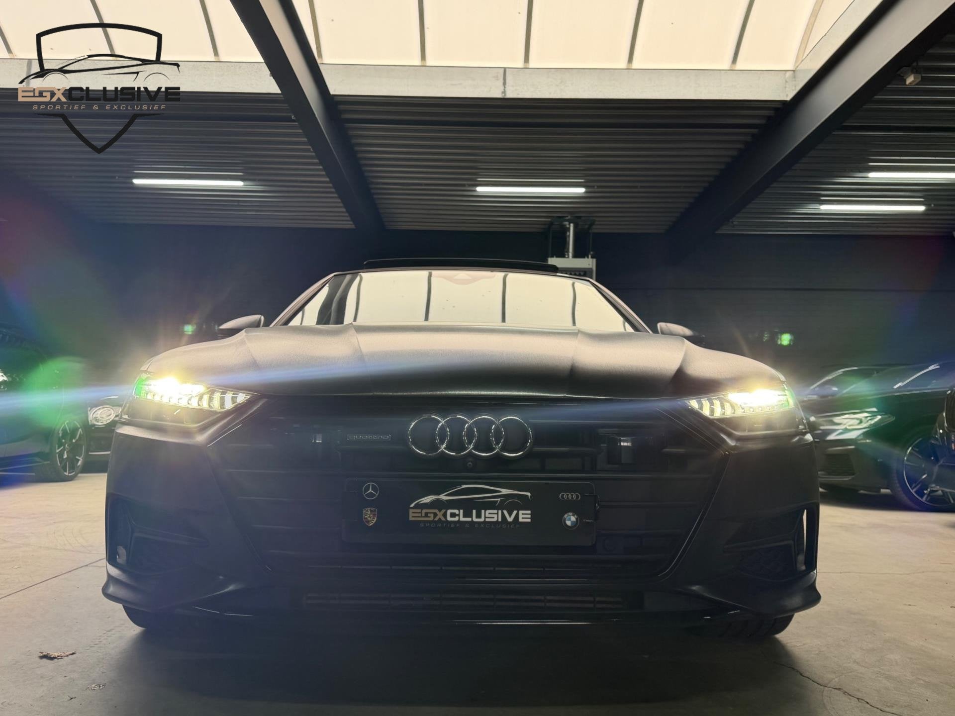 Audi A7 SPORTBACK 55 TFSI quattro Pro Line S ACC/HUD/PANO/LU, Auto's, Dealer onderhouden, Gebruikt, 2995 cc, 2000 kg