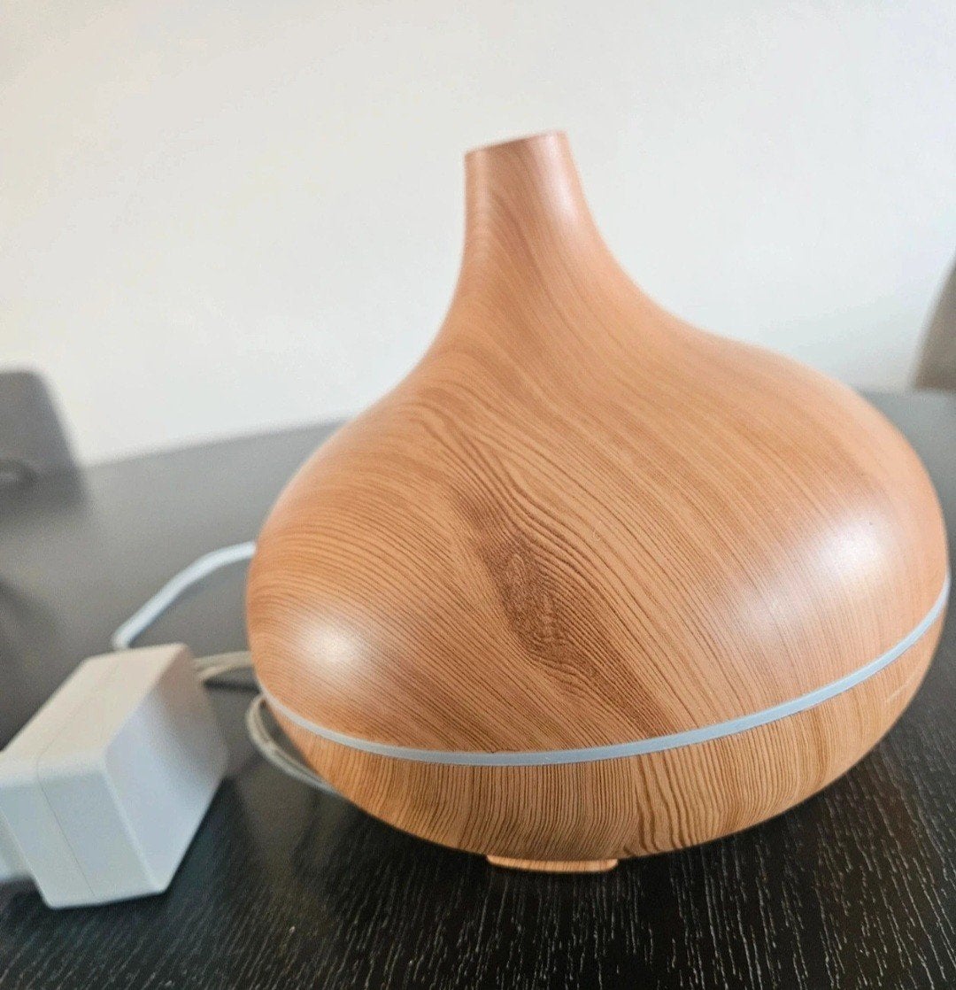 Aroma Diffuser met Houtnerf Design, Ophalen of Verzenden, Zo goed als nieuw