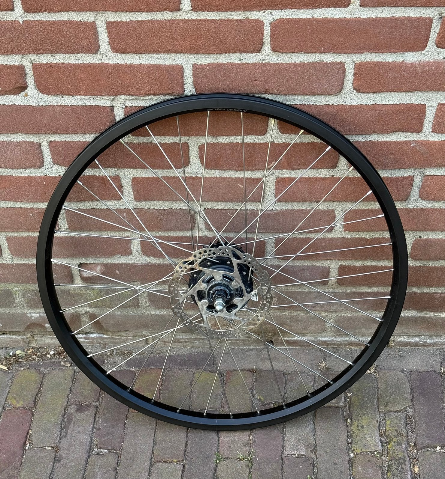 Achterwiel Bakfiets Nexus 7 speed 26 inch (schijfrem), Ophalen of Verzenden, Zo goed als nieuw, Bakfiets