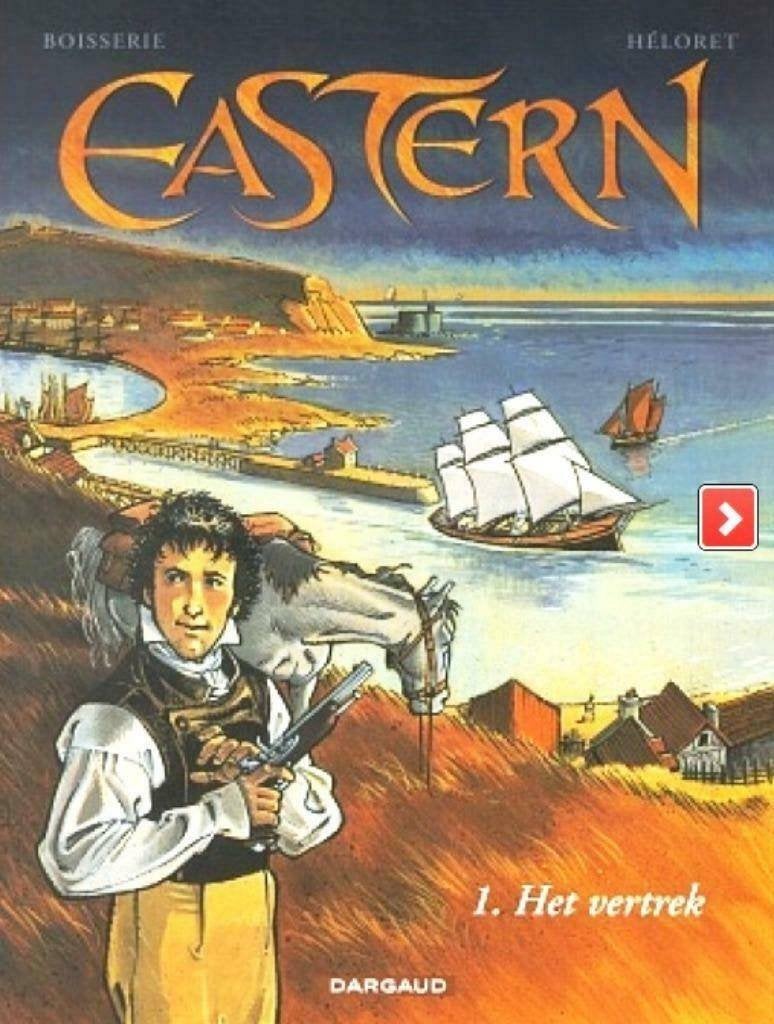Eastern 1: Het vertrek, Boisserie en Héloret, Boeken, Eén stripboek, Ophalen of Verzenden, Zo goed als nieuw
