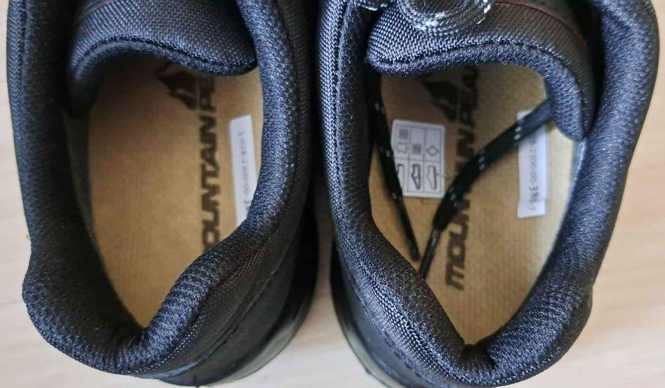 MOUNTAIN PEAK WANDEL SCHOENEN 38 NIEUW ZWART ONGEDRAGEN, Ophalen of Verzenden, Nieuw, Schoenen