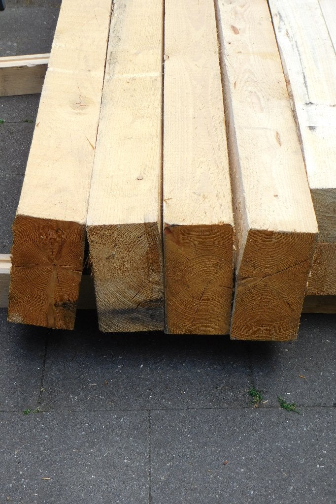 Partij houten balken, Ophalen, Gebruikt, 250 tot 300 cm, 50 mm of meer