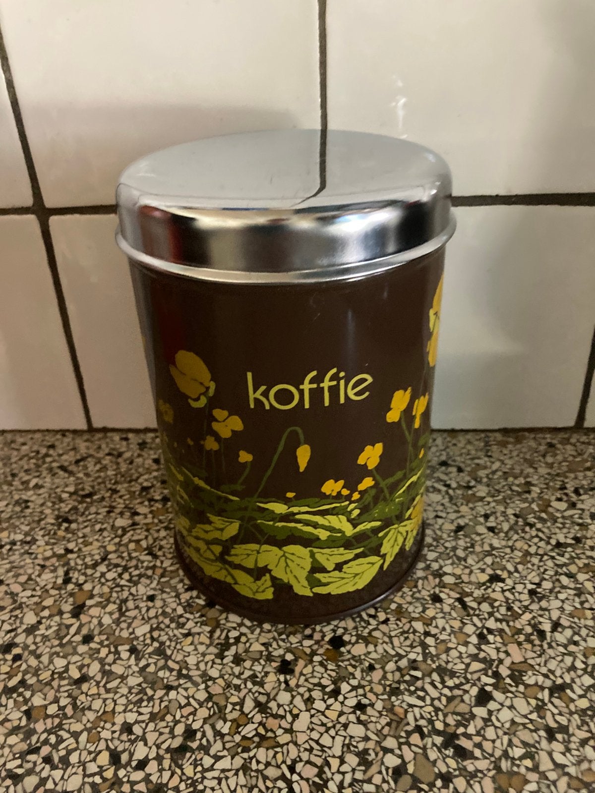 Koffie blik, Verzamelen, Blikken, Ophalen of Verzenden, Zo goed als nieuw, Koffie
