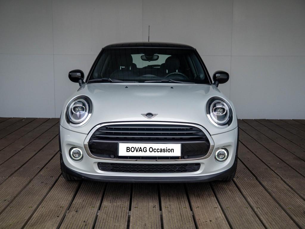 MINI 3-deurs Cooper Aut. Chili + Yours leder + Stoelverwarmi, Auto's, Mini, 12 maanden, Gebruikt, 4 stoelen, Bedrijf