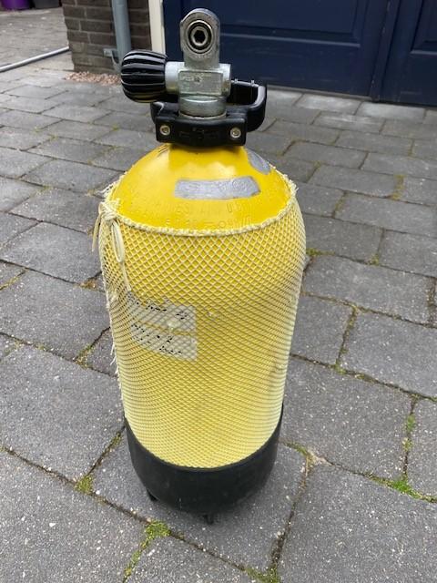 duikfles 12 liter kort, Watersport en Boten, Duiken, Ophalen, Zo goed als nieuw, Duikfles
