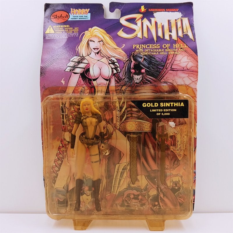 Gold Sinthia Skybolt Toyz 1997 Actiefiguur, Ophalen of Verzenden, Nieuw