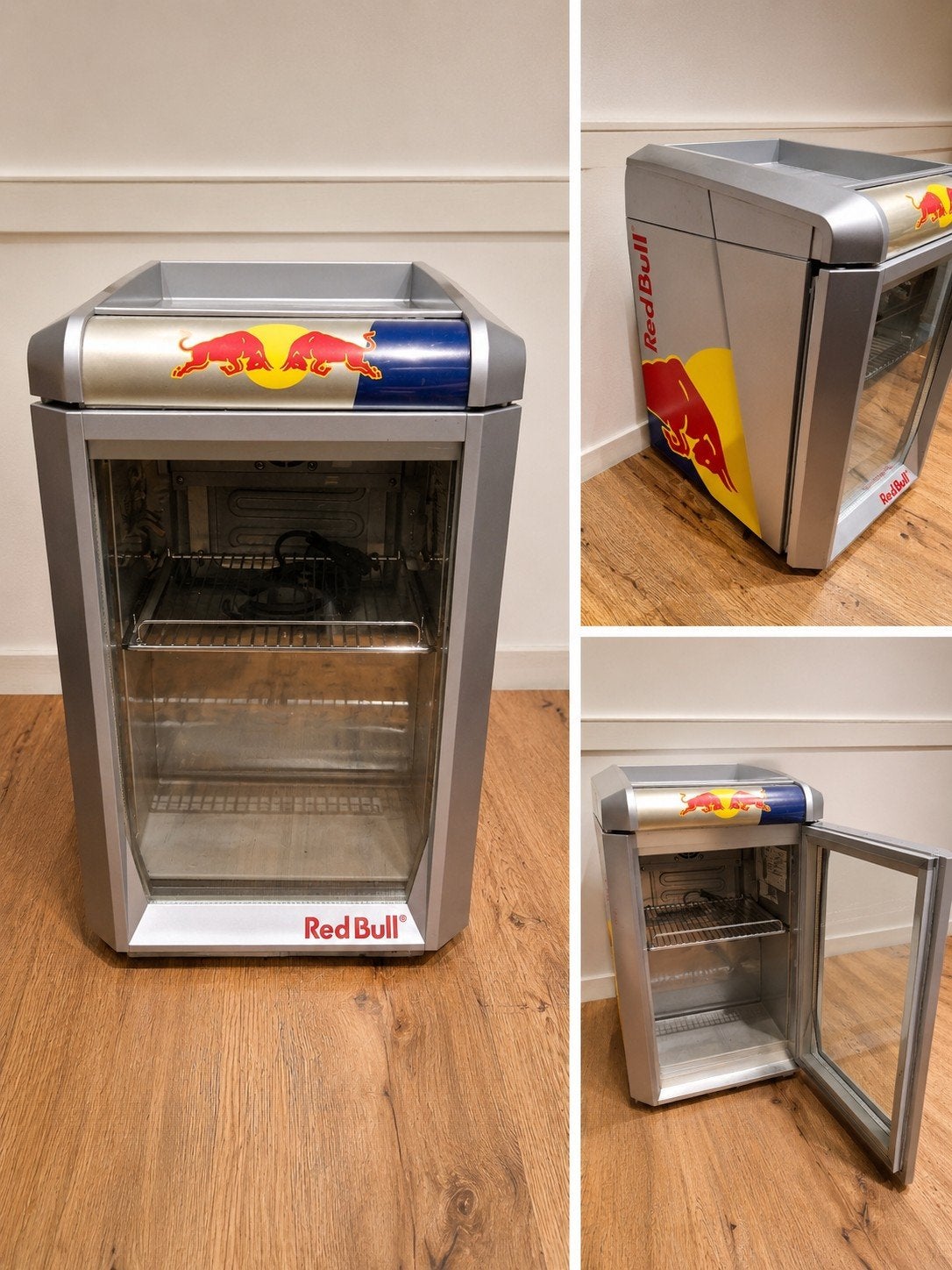 Red Bull koelkast - Koelt perfect, inclusief stekker, Witgoed en Apparatuur, Ophalen, Minder dan 75 liter, Zonder vriesvak, Gebruikt