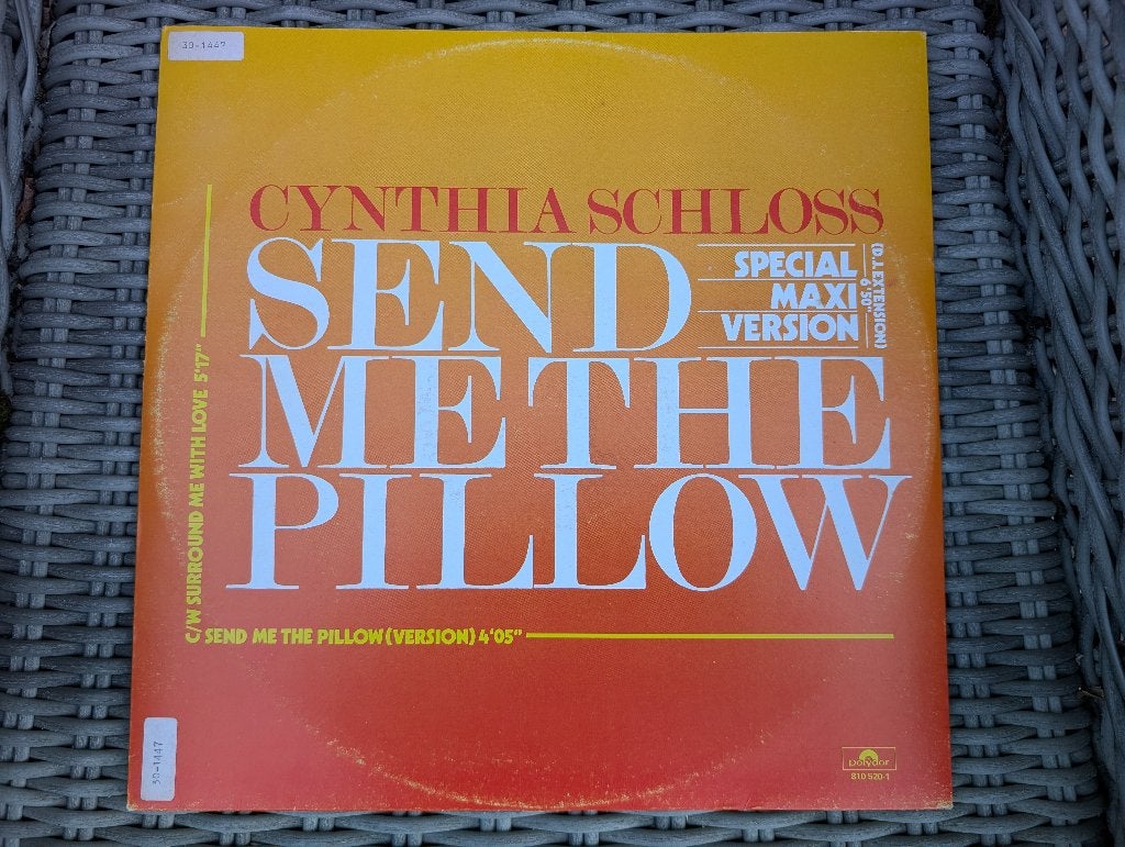 Reggae Maxi single - Cynthia Schloss - Send me the pillow, Ophalen of Verzenden, Zo goed als nieuw, Reggae en Ska