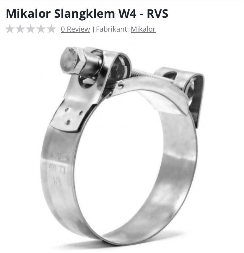 Lot zware RVS slangklemmen, Ophalen of Verzenden, Nieuw, Overige typen, Rvs