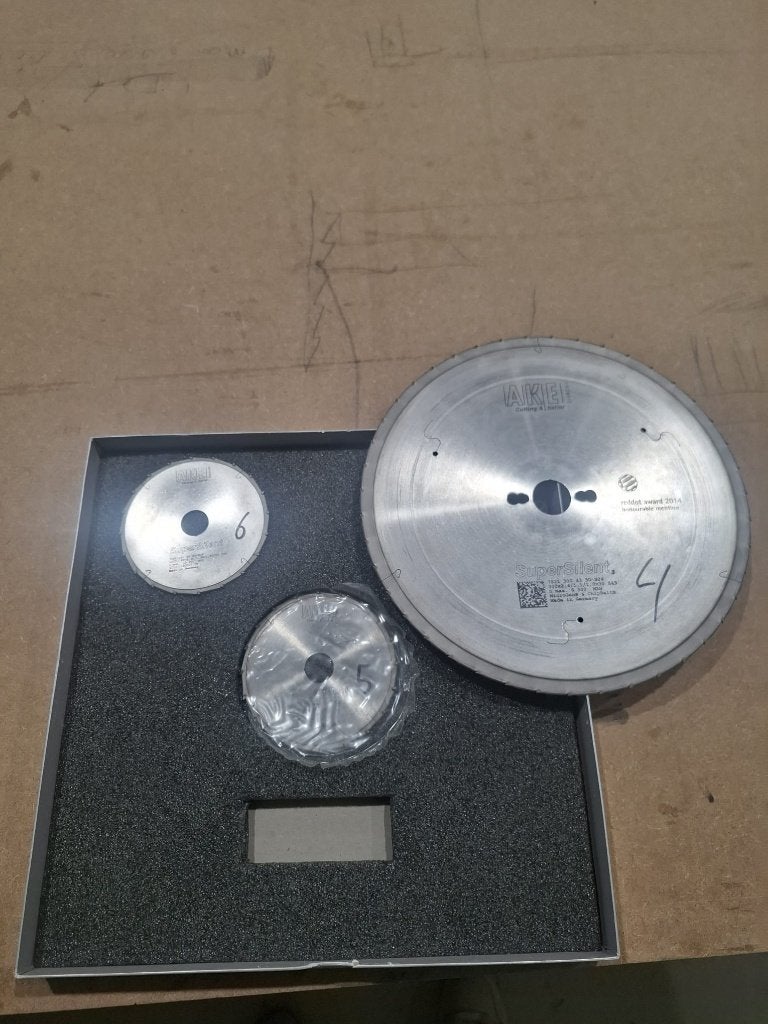 zaagbladen, Doe-het-zelf en Verbouw, 70 mm of meer, Overige typen, Ophalen of Verzenden, Zo goed als nieuw