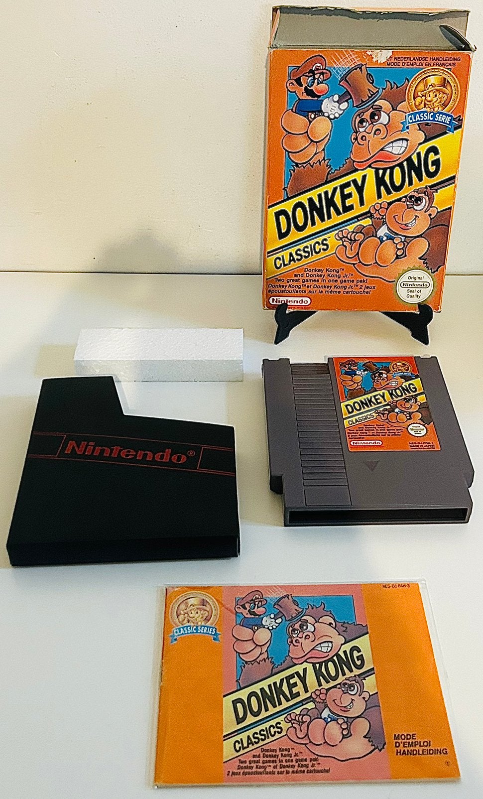 Donkey Kong + Donkey Kong Junior, Avontuur en Actie, 1 speler, Ophalen of Verzenden, Zo goed als nieuw