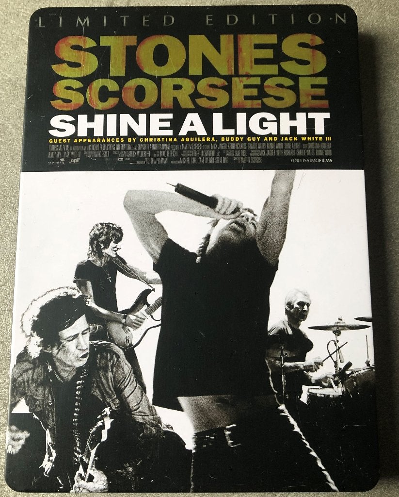 THE ROLLING STONES - SHINE A LIGHT - DVD, Alle leeftijden, Ophalen of Verzenden, Zo goed als nieuw