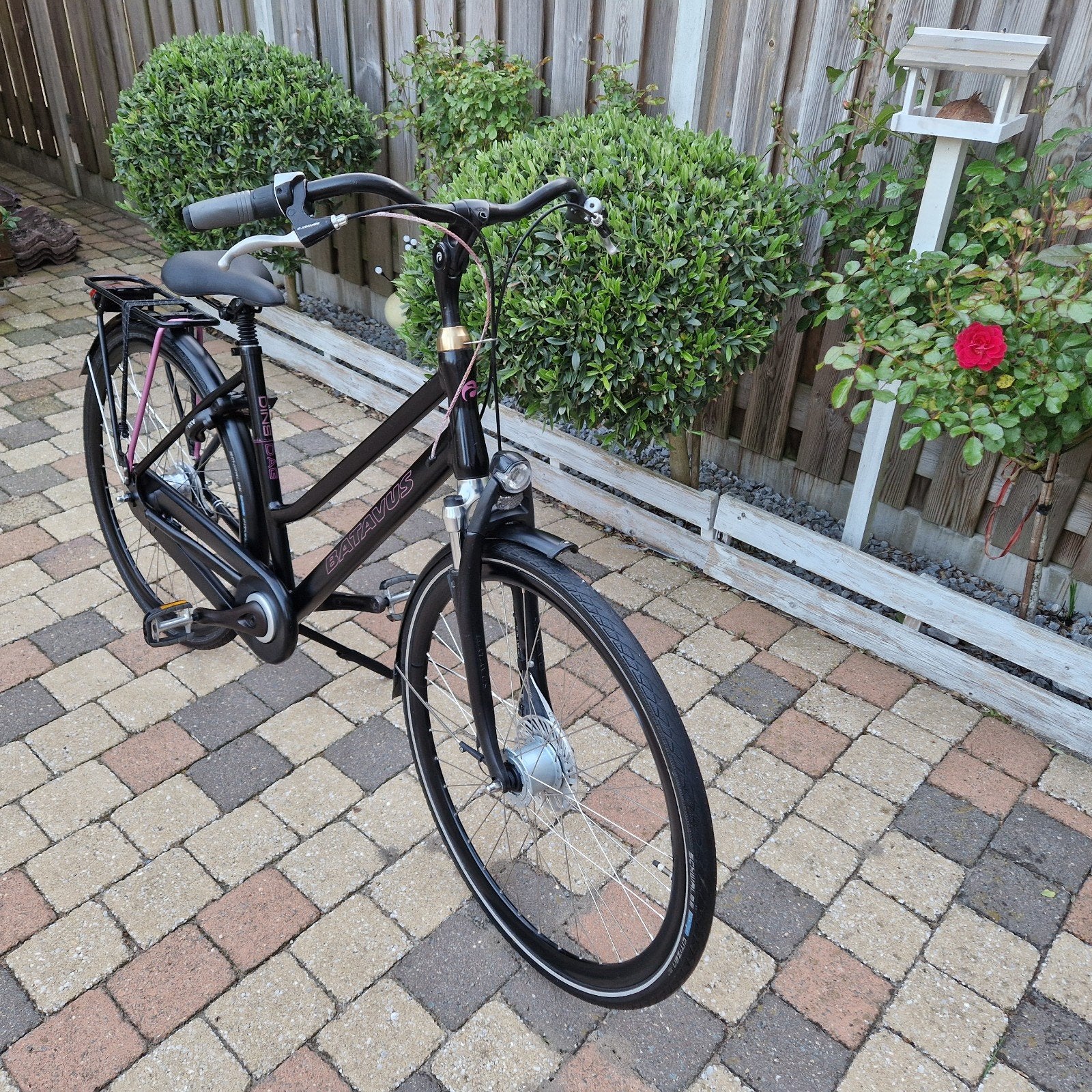 Batavus Dinsdag Damesfiets 48cm, Fietsen en Brommers, Fietsen | Dames | Damesfietsen, Gebruikt, 47 tot 50 cm, Versnellingen, Batavus