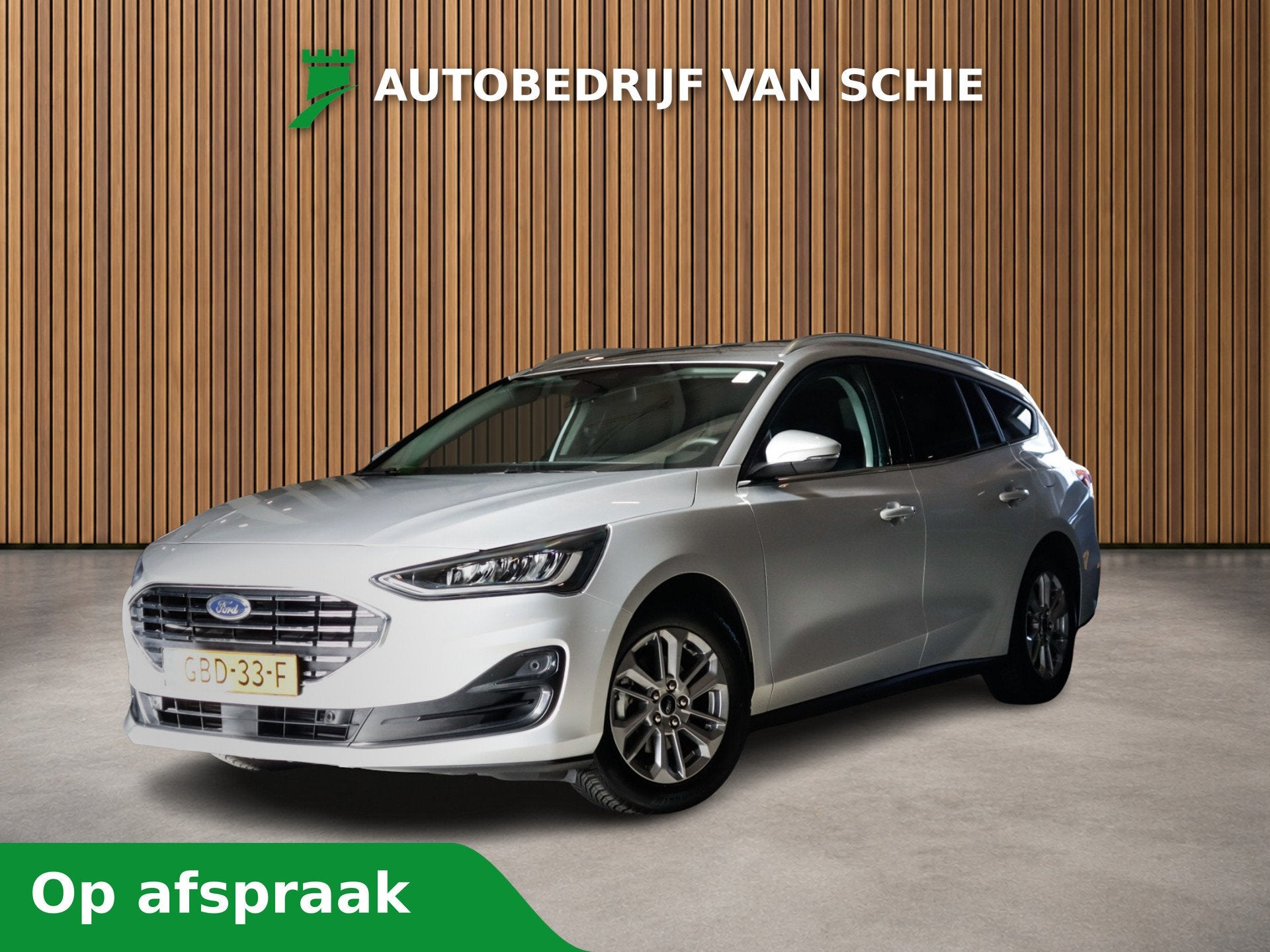 Ford FOCUS Wagon 1.0 EcoBoost Hybrid Titanium 1e-Eig. & Keur, Auto's, 12 maanden, Gebruikt, Origineel Nederlands, Handgeschakeld