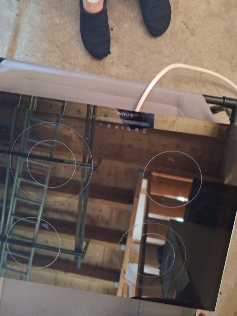 Siemens HT6ET60 Keramische Kookplaat, Ophalen, Gebruikt, Keramisch, 4 kookzones