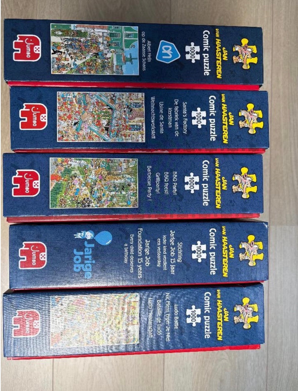 Jan van haasteren - puzzels, Ophalen of Verzenden, 500 t/m 1500 stukjes, Zo goed als nieuw