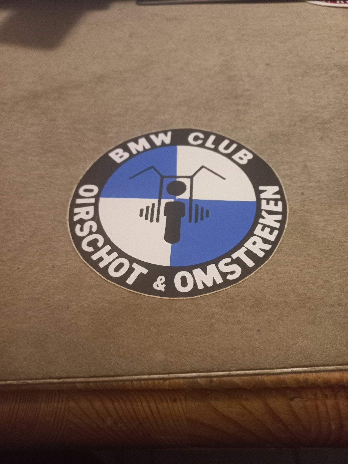 BMW Club Oirschot & Omstreken Sticker, Ophalen of Verzenden