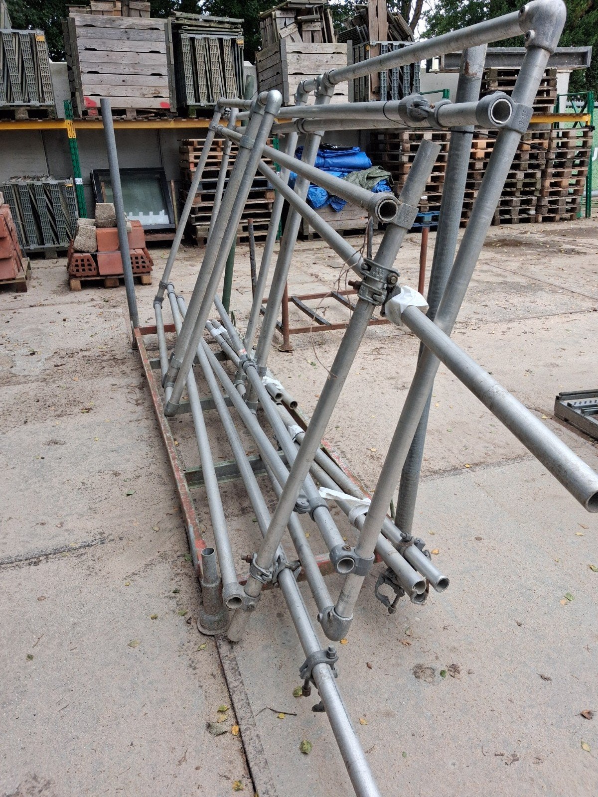 twee aluminium reclame frame, Verzamelen, Ophalen of Verzenden, Gebruikt, Reclamebord