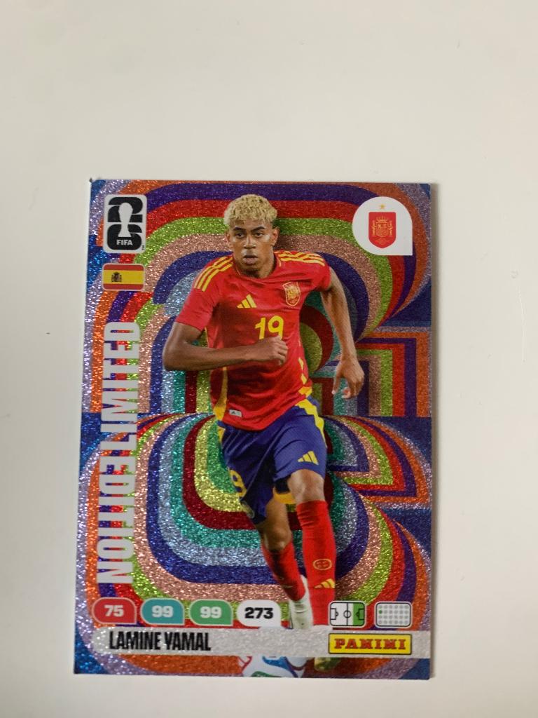 Lamine Yamal limited edition Panini, Ophalen of Verzenden, Nieuw, Plaatje