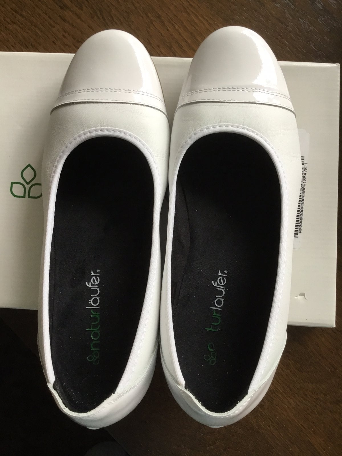 Te koop ballerina’s WIT maat 39 Wijdte H.Naturlaufer., Kleding | Dames, Schoenen, Ophalen, Wit, Nieuw, Ballerina's