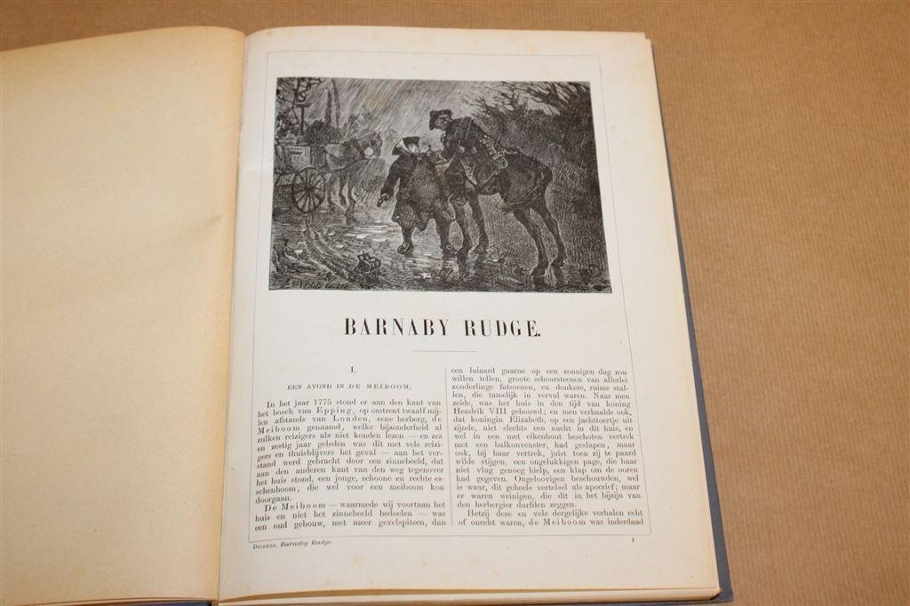 Barnaby Rudge — Dickens, 1880 Rijk Geïllustreerd, Ophalen of Verzenden