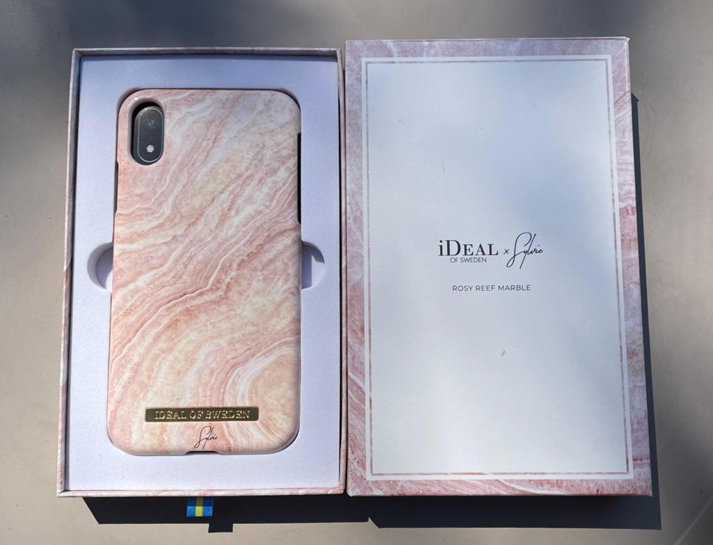 iDeal of Sweden x Sylvie Meis Rosy Reef Marble iPhone Hoesje, Telecommunicatie, Mobiele telefoons | Hoesjes en Frontjes | Apple iPhone