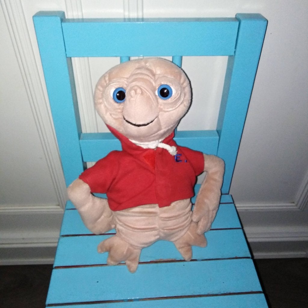 E.T. de Extra-Terrestrial knuffel made in China, Ophalen, Gebruikt, Film, Actiefiguur of Pop